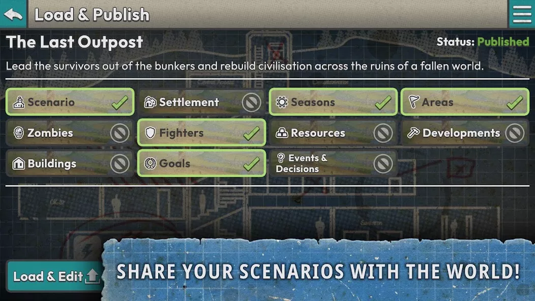 After Inc. Scenario Creator — screenshot 1
