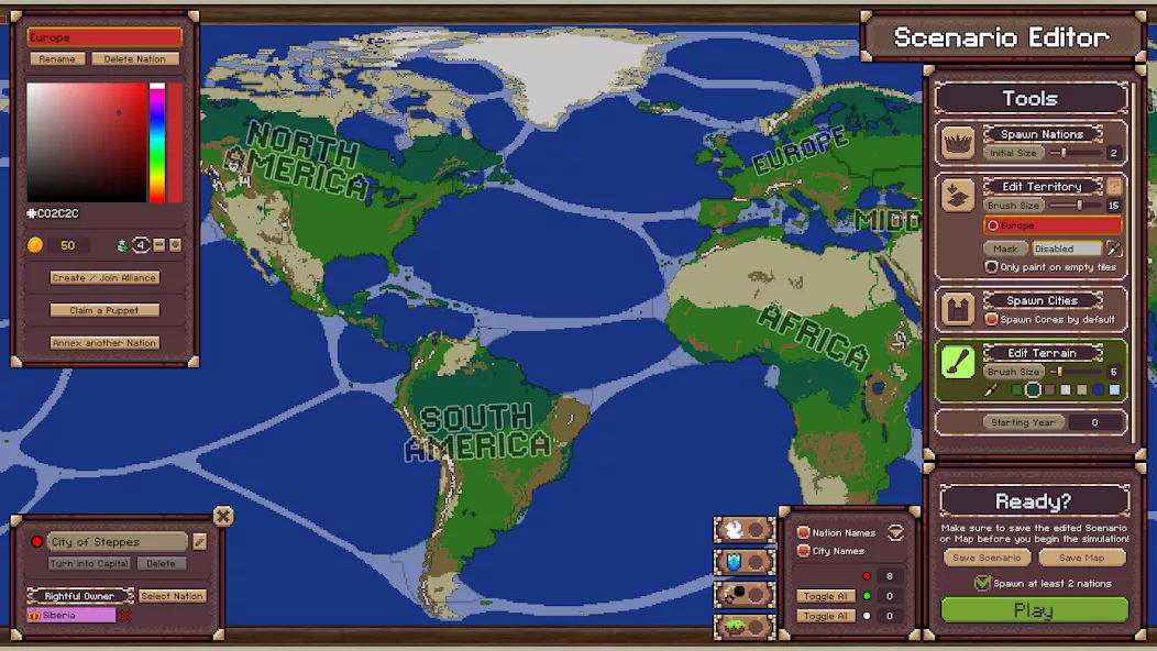 Ages of Conflict World War Sim