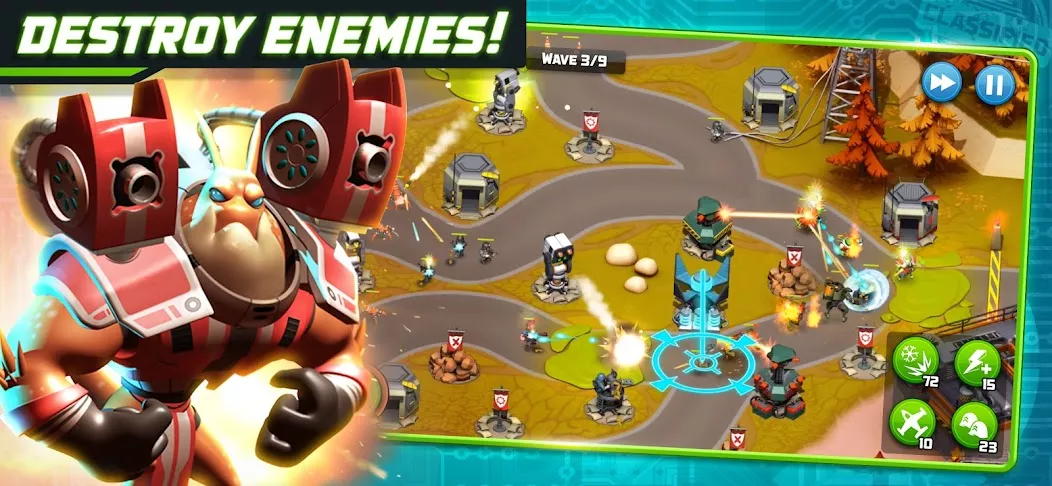 Alien Creeps TD — screenshot 1