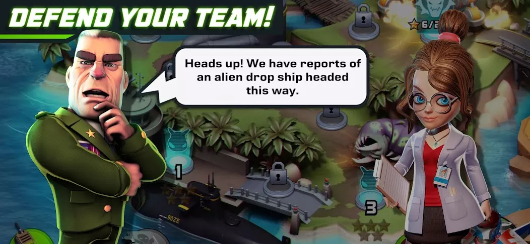 Alien Creeps TD — screenshot 1