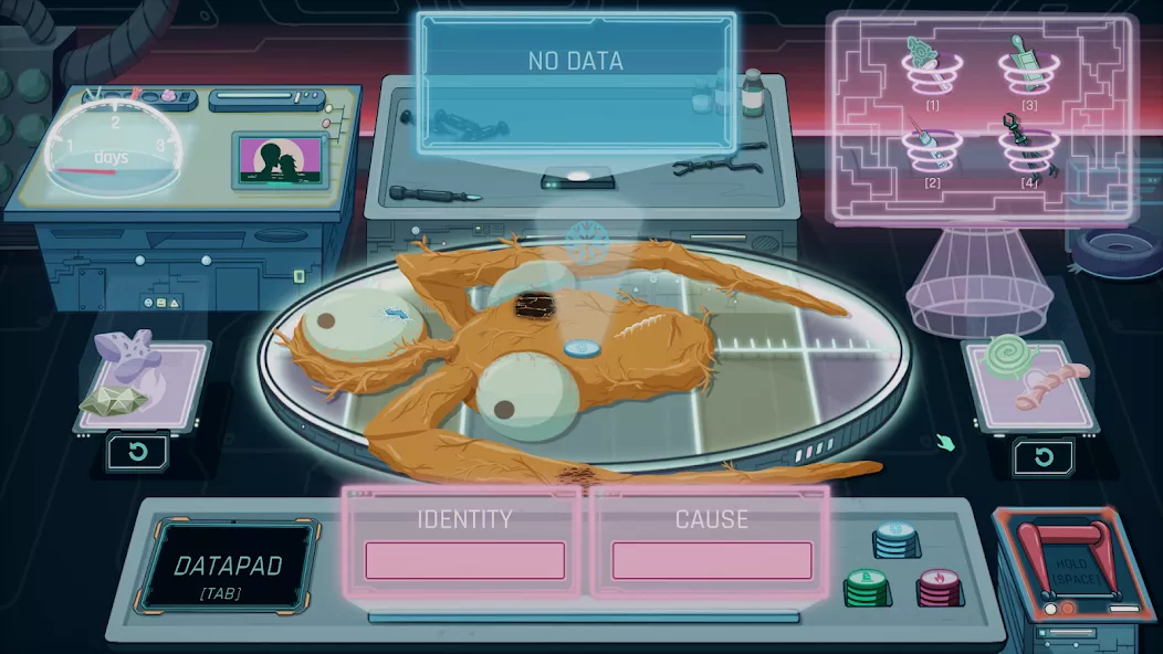 Alien Morgue — screenshot 1