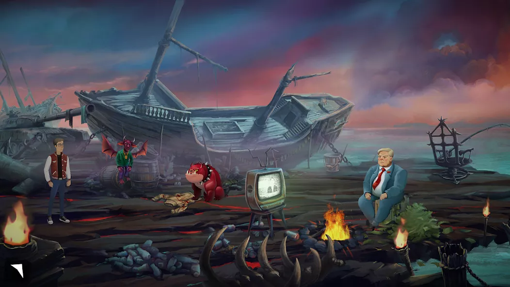 Angelo and Deemon: One Hell of a Quest — screenshot 1