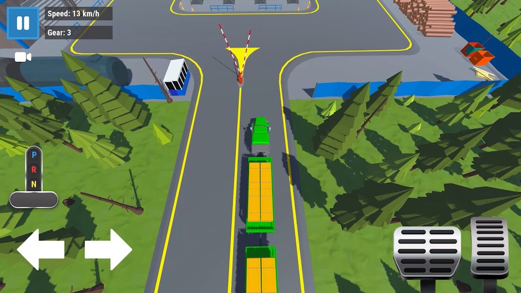 Angry Truck 3D Mini Simulator