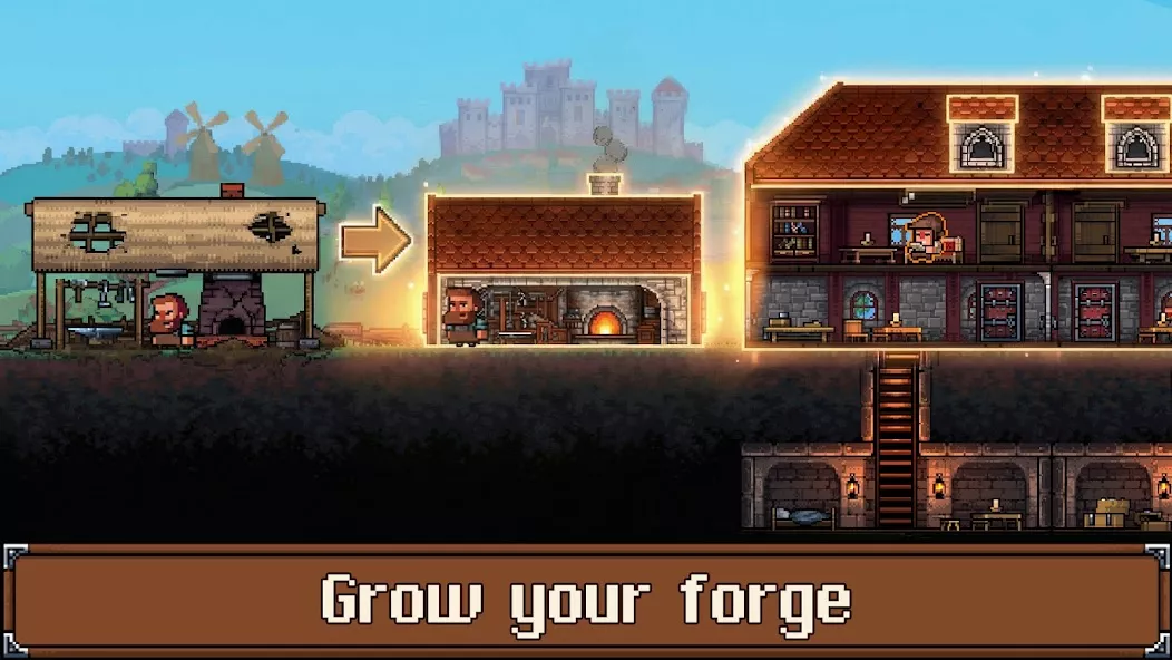 Anvil saga: forge simulator — screenshot 1