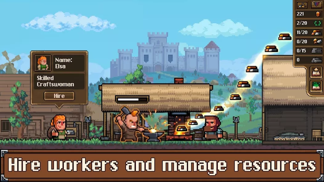 Anvil saga: forge simulator — screenshot 1