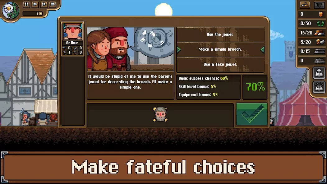 Anvil saga: forge simulator — screenshot 1