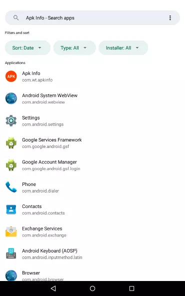 Apk Info — screenshot 1