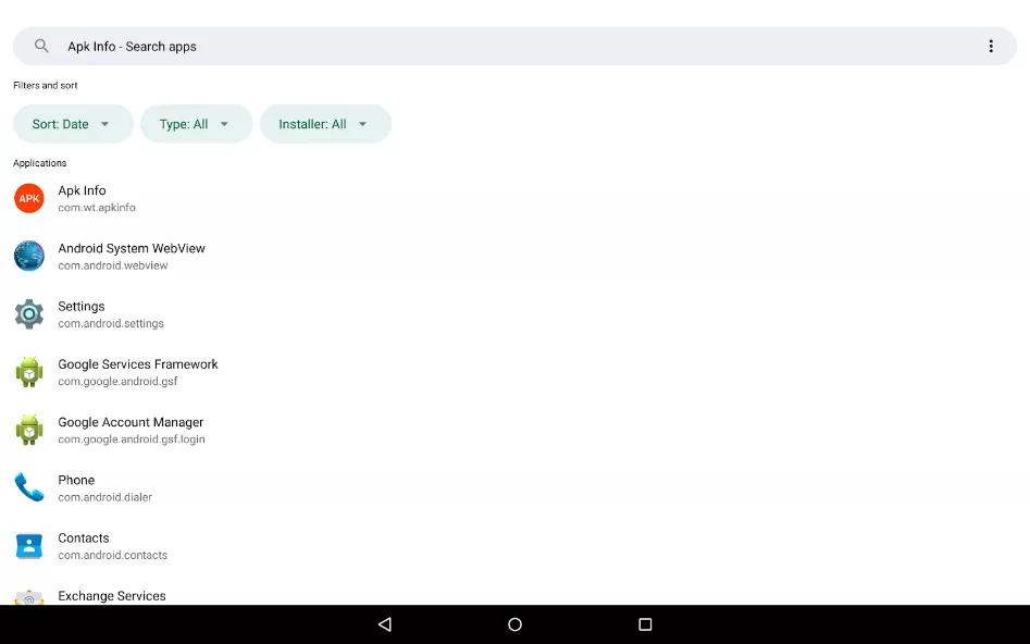 Apk Info — screenshot 1