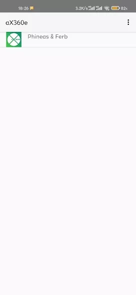 aX360e — screenshot 1