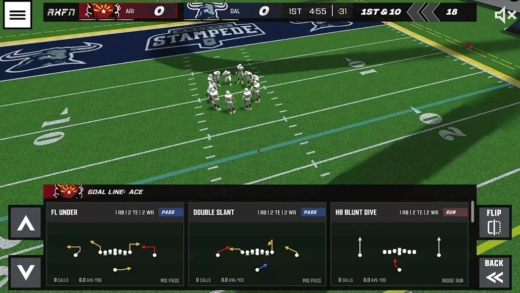 Axis Football Mobile — screenshot 1