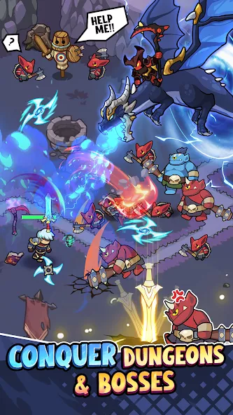 Backpack Legends Adventure RPG — screenshot 1