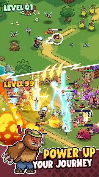 Backpack Legends Adventure RPG — screenshot 1