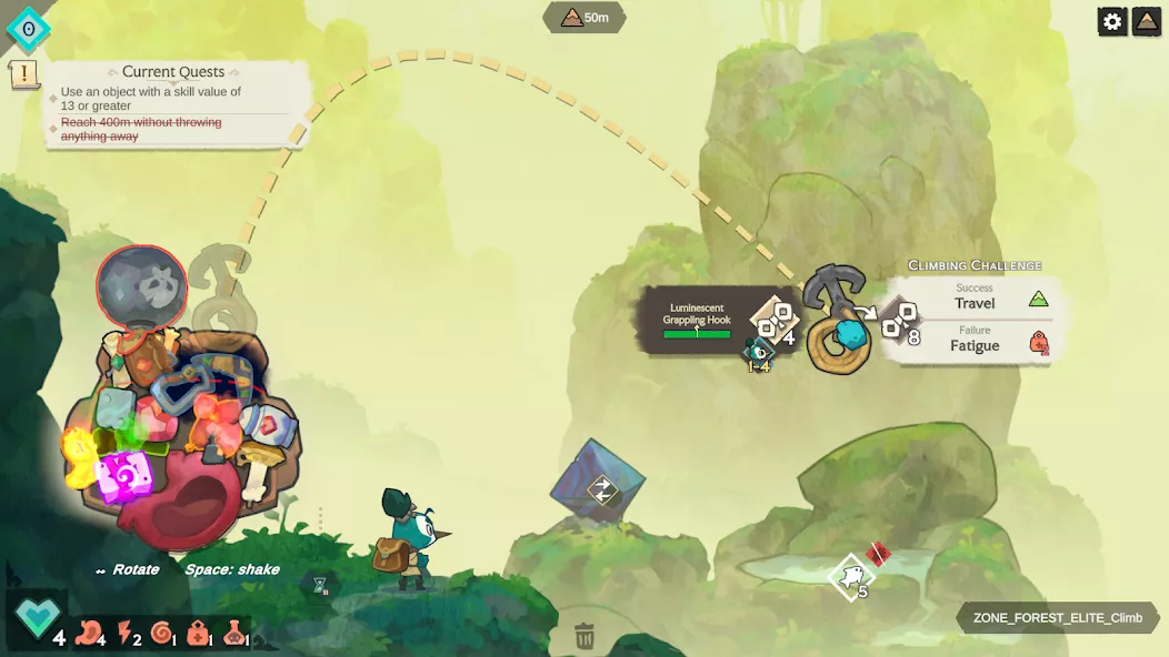 BARDA: Backpack Roguelike — screenshot 1