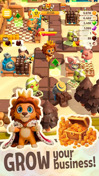 Bee King – Offline Idle Tycoon — screenshot 1