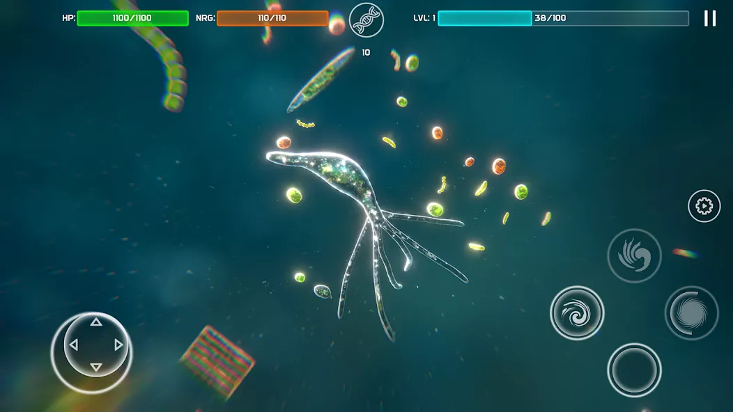 Bionix: Spore Evolution Sim 3D — screenshot 1