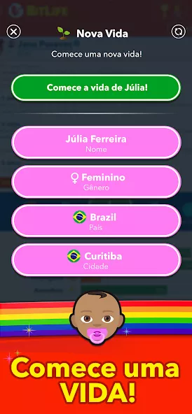 BitLife BR – Simulação de vida — screenshot 1