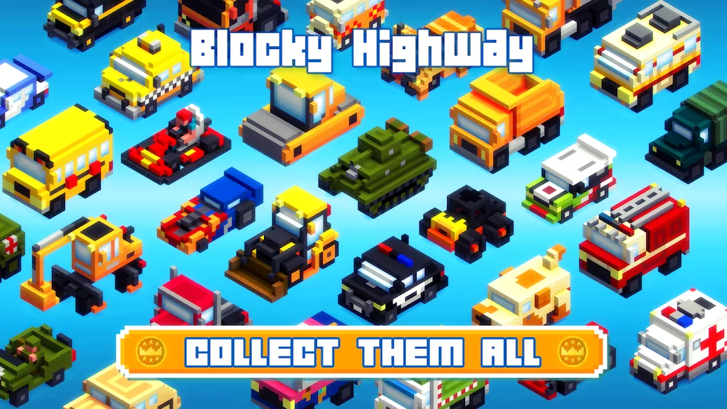 Blocky Highway — screenshot 1