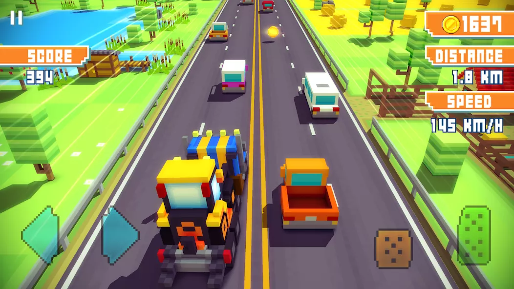Blocky Highway — screenshot 1