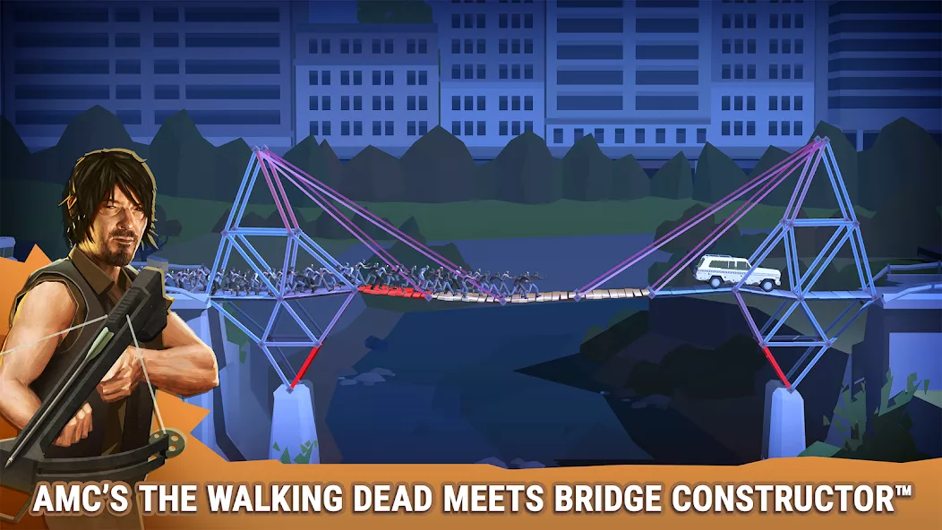 Bridge Constructor: The Walking Dead — screenshot 1