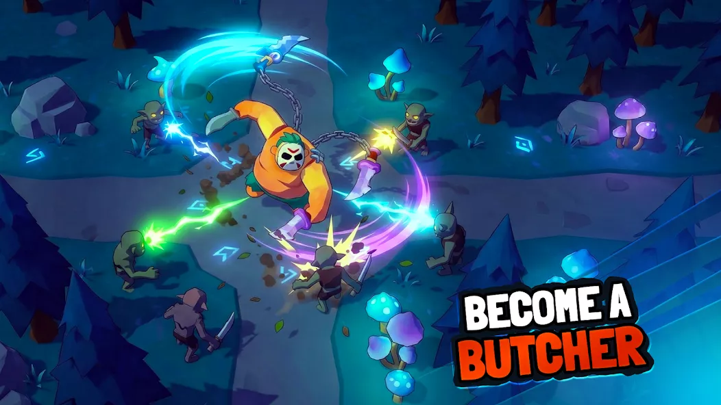 Butcher hero: hook’n’chew RPG — screenshot 1