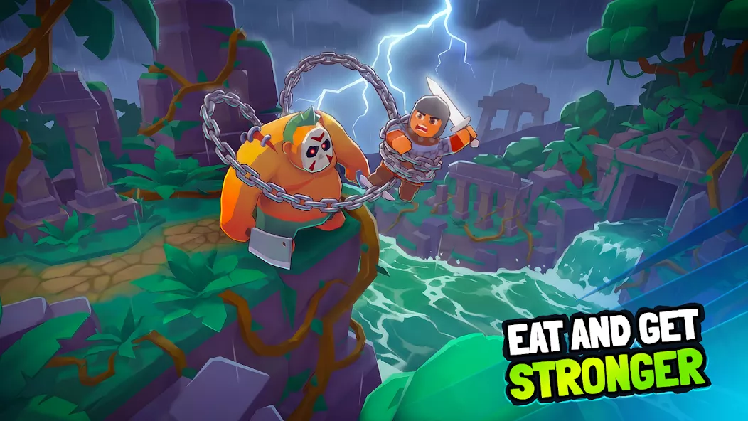 Butcher hero: hook’n’chew RPG — screenshot 1