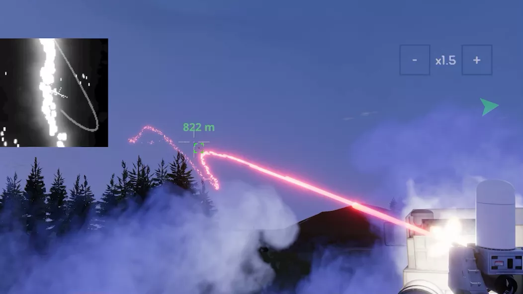 C-RAM CIWS simulator — screenshot 1