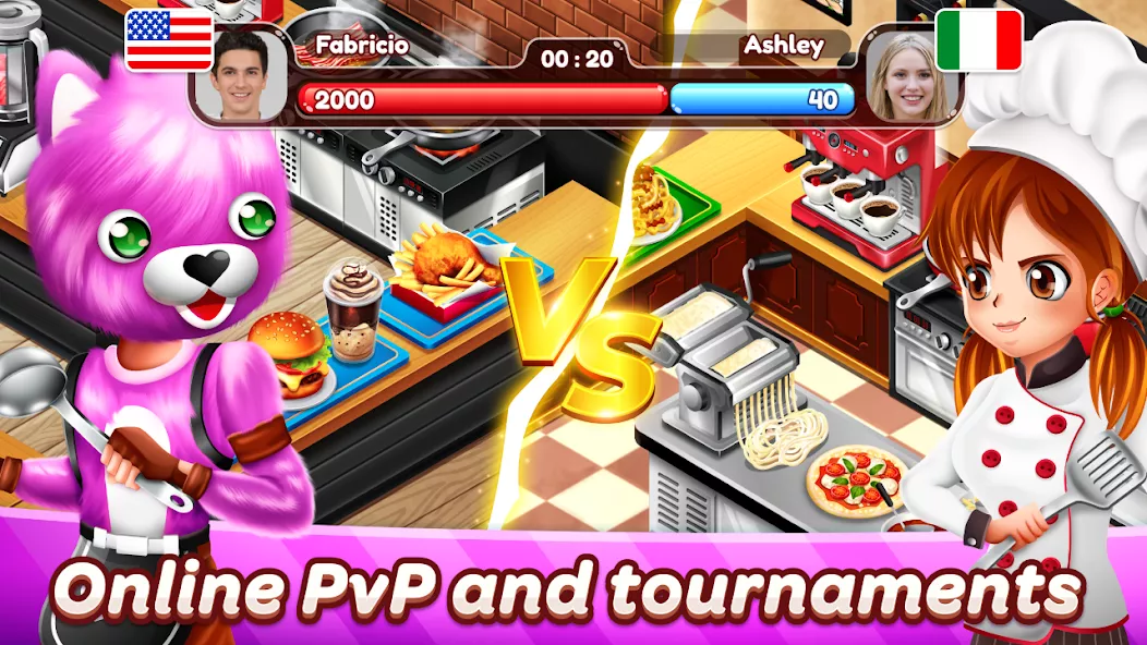Cafe Panic: Cooking Restaurant — screenshot 1