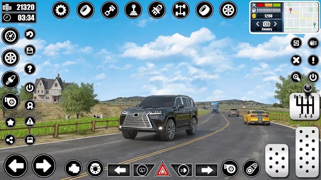 Car Driving School: Car Games
