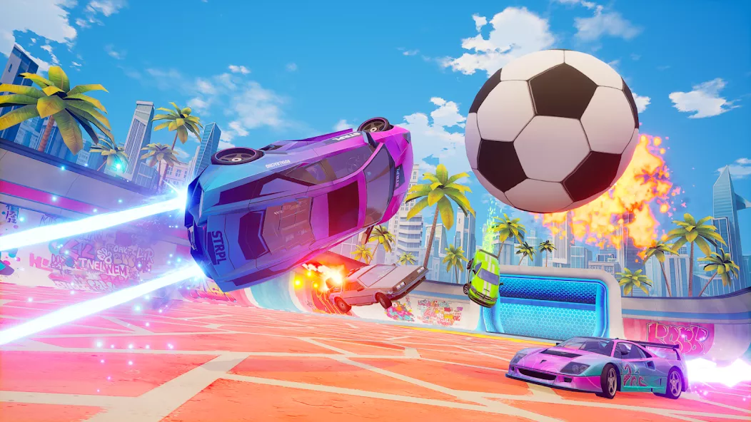 Cars Royale: League of Rocket — screenshot 1