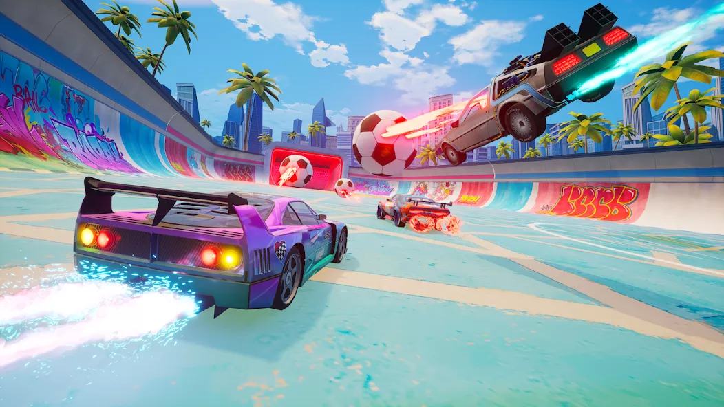 Cars Royale: League of Rocket — screenshot 1