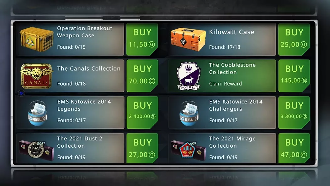 Case Chase: Simulator for CSGO — screenshot 1