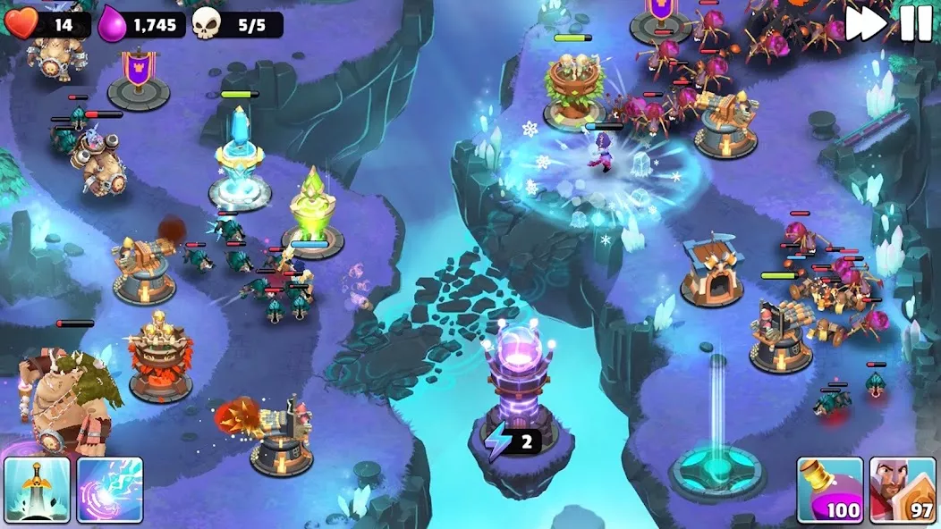 Castle Creeps – Tower Defense — screenshot 1