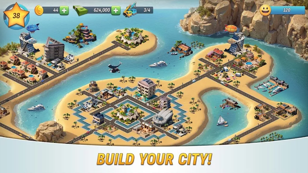 City Island 5: Deluxe Go Build — screenshot 1