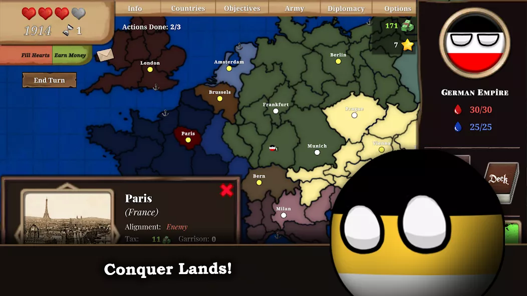 Countryball: Europe 1890 — screenshot 1