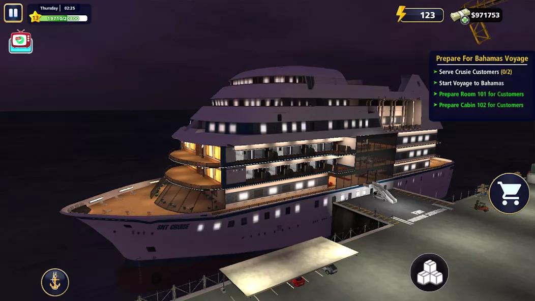 Cruise Ship Manager Simulator — screenshot 1