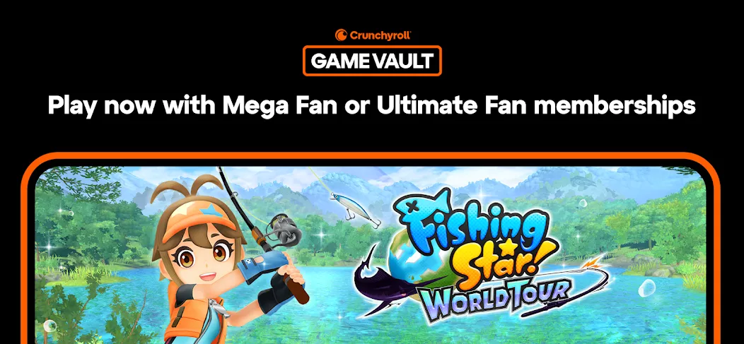 Crunchyroll: Fishing Star WT — screenshot 1