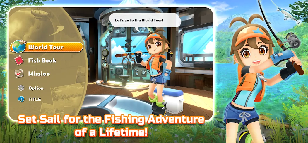 Crunchyroll: Fishing Star WT — screenshot 1