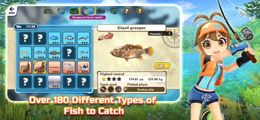 Crunchyroll: Fishing Star WT — screenshot 1