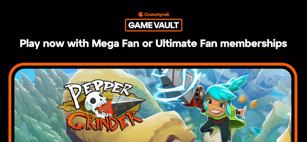 Crunchyroll: Pepper Grinder — screenshot 1