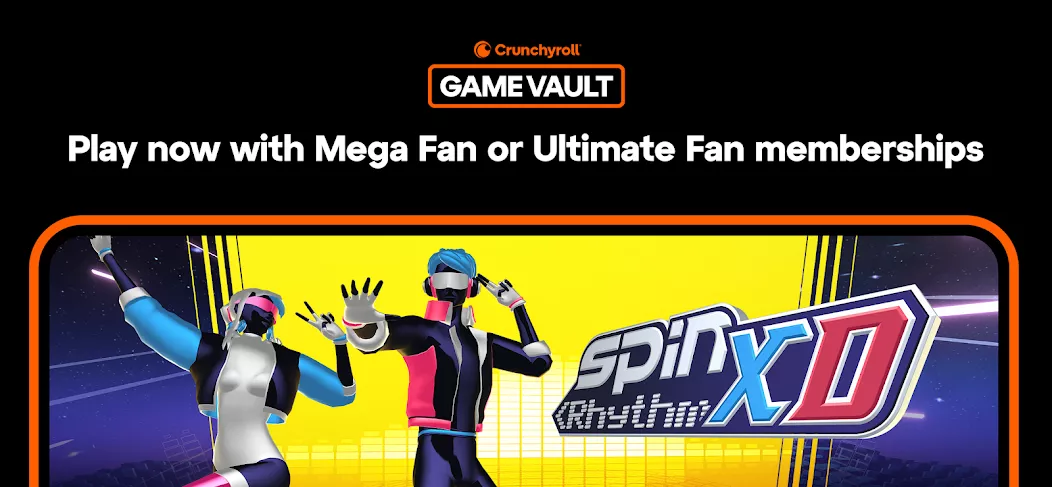 Crunchyroll: Spin Rhythm — screenshot 1