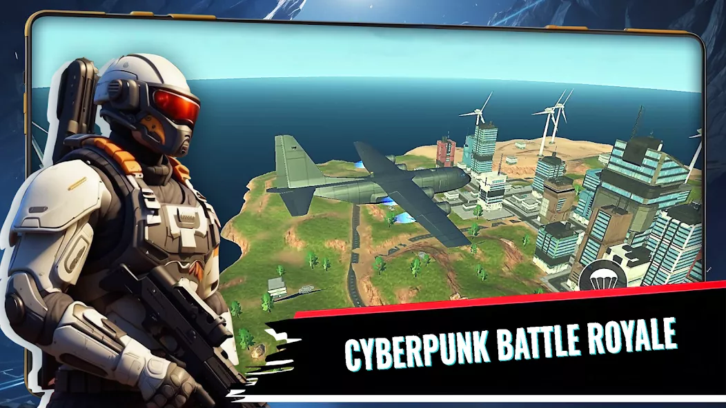 Cyber Gun – Battle Royale Game — screenshot 1