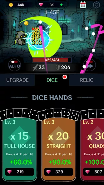 Dark Tap Dice — screenshot 1