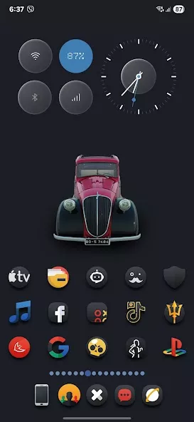 Darko – Icon Pack — screenshot 1