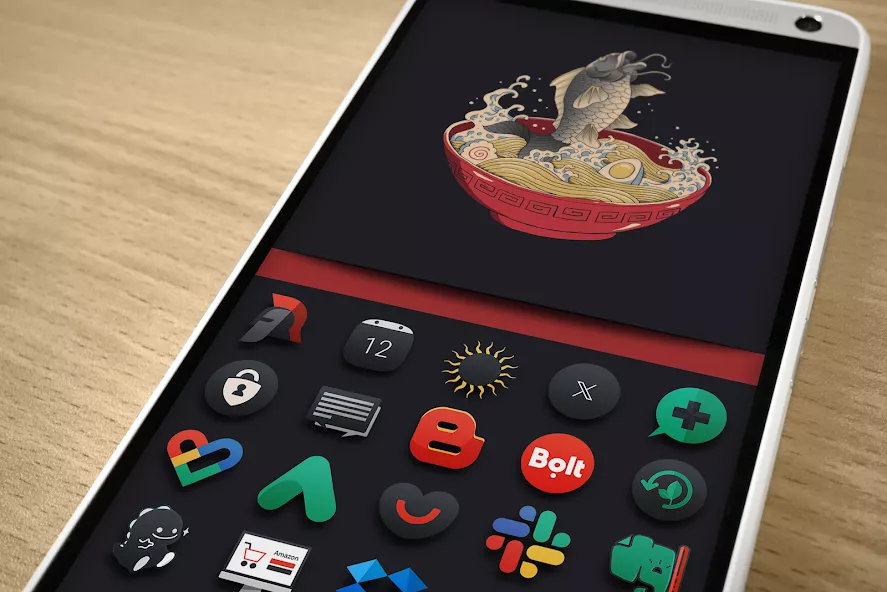 Darko – Icon Pack — screenshot 1
