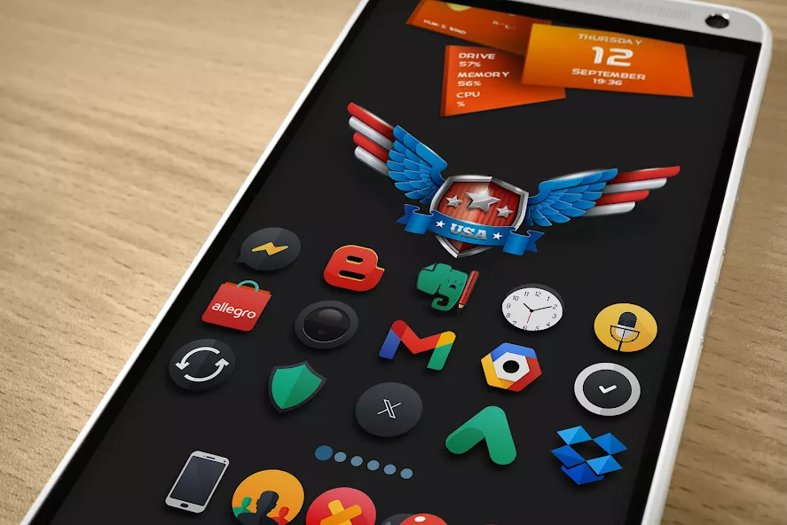 Darko – Icon Pack — screenshot 1