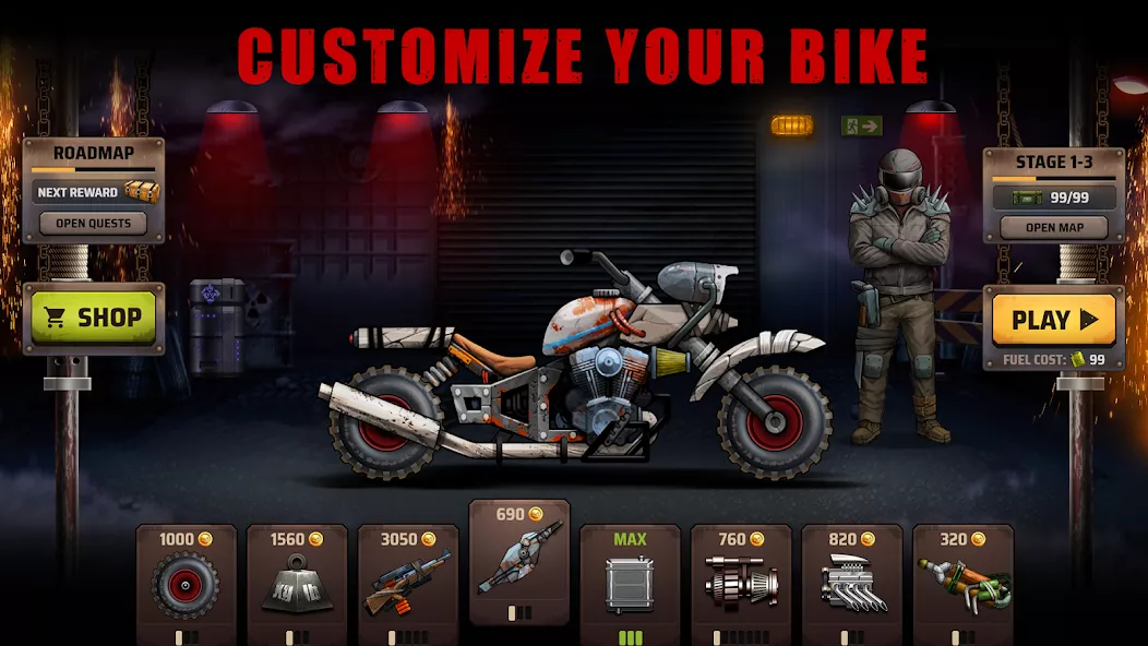 Dead Hill Racing: Zombie Climb — screenshot 1