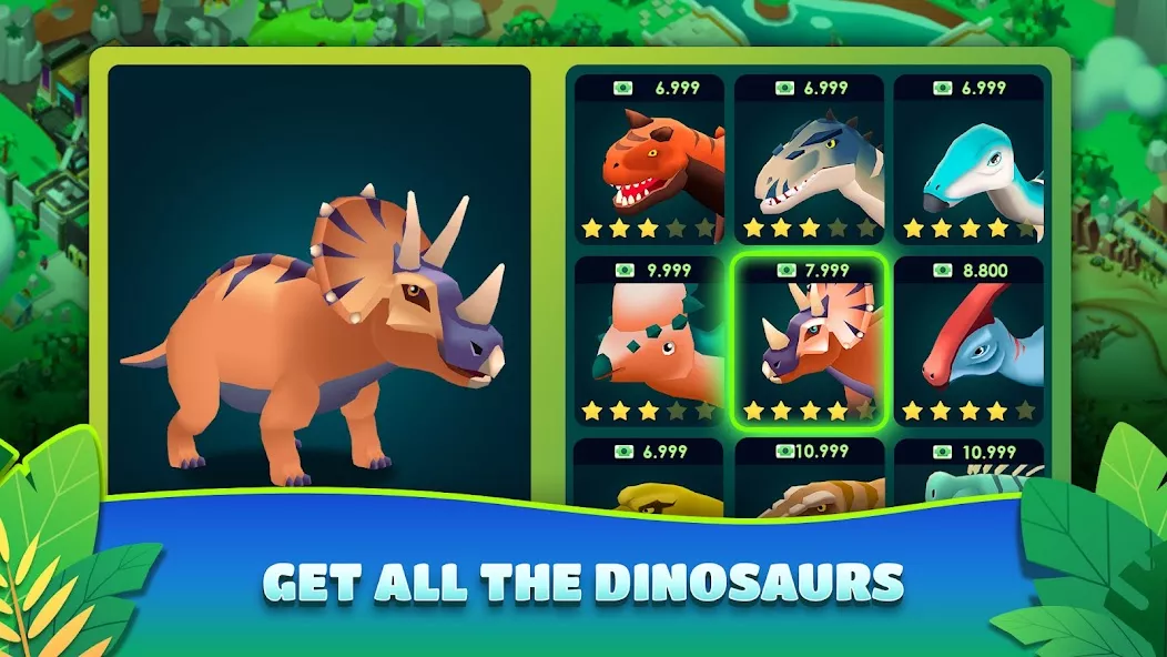Idle Dinosaur Park Tycoon — screenshot 1