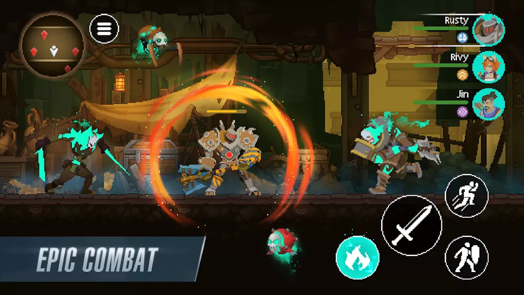 Driftfall: Pixel Action RPG — screenshot 1