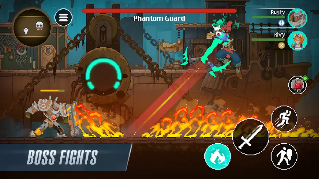 Driftfall: Pixel Action RPG — screenshot 1