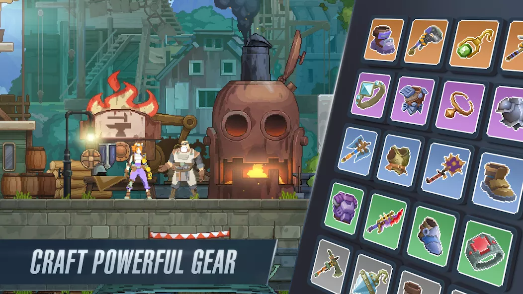 Driftfall: Pixel Action RPG — screenshot 1